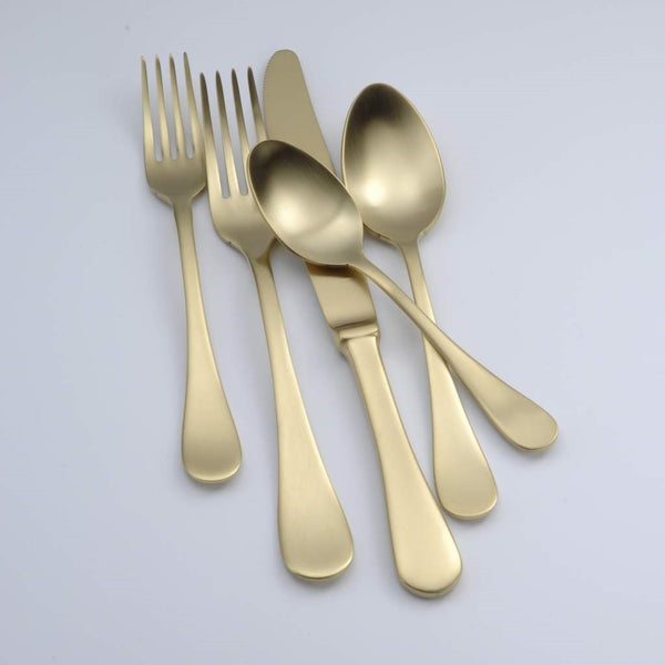 Oneida Alessandra 5 Piece Fine Flatware Set, Service for 1